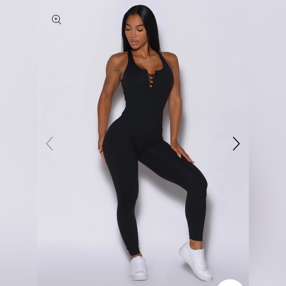 Bombshell sportswear laced bodysuit